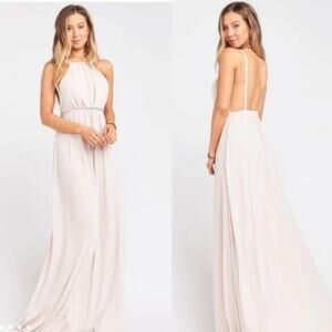 Show Me Your MuMu Amanda Maxi Dress Blush